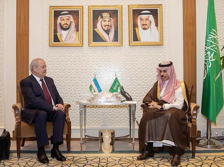 Abdulaziz Komilov Saudiya Arabistoni tashqi ishlar vaziri bilan uchrashdi
