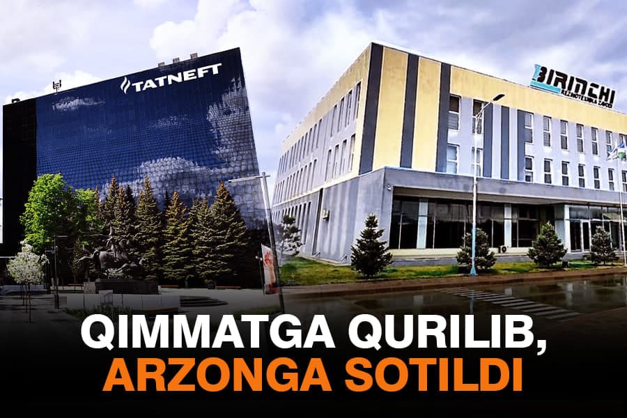 156 mln dollar tashqi qarz evaziga qurilgan shina zavodi 2 barobar arzonga sotildi