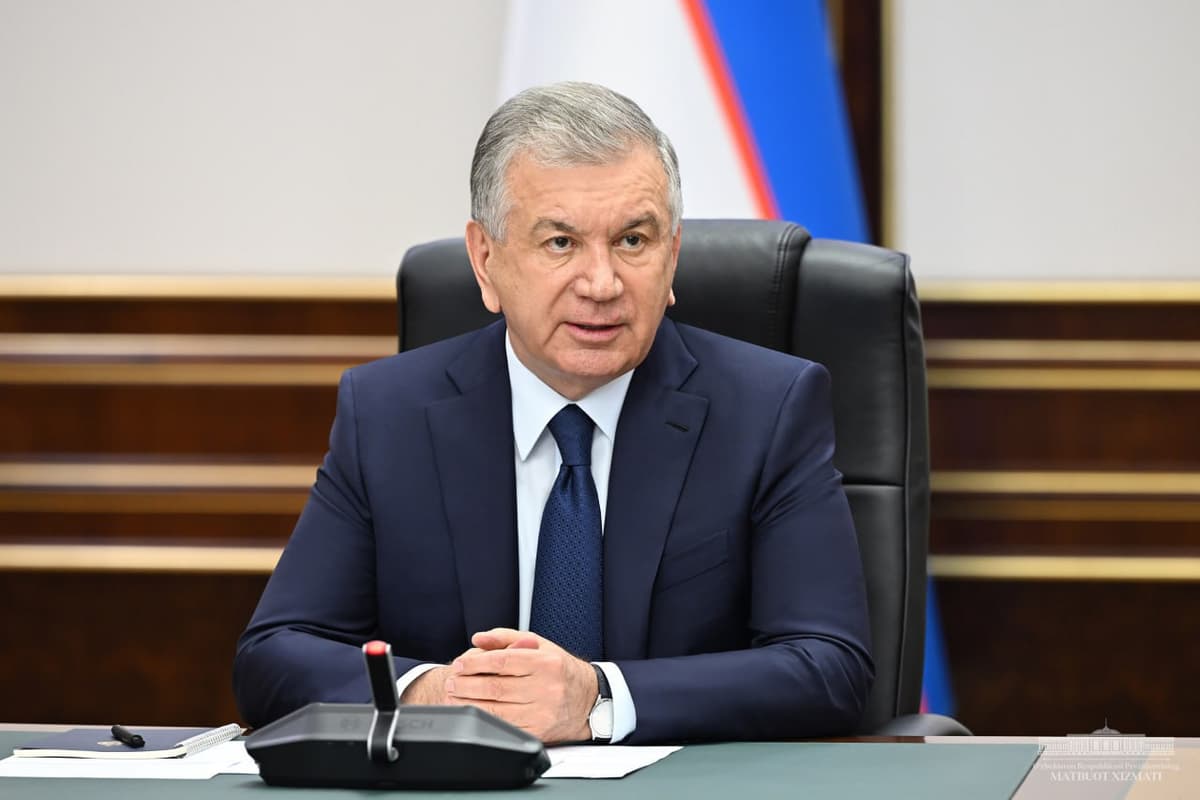 Shavkat Mirziyoyev O‘zbekiston JSTga a’zo bo‘lishi shartligini ta’kidladi