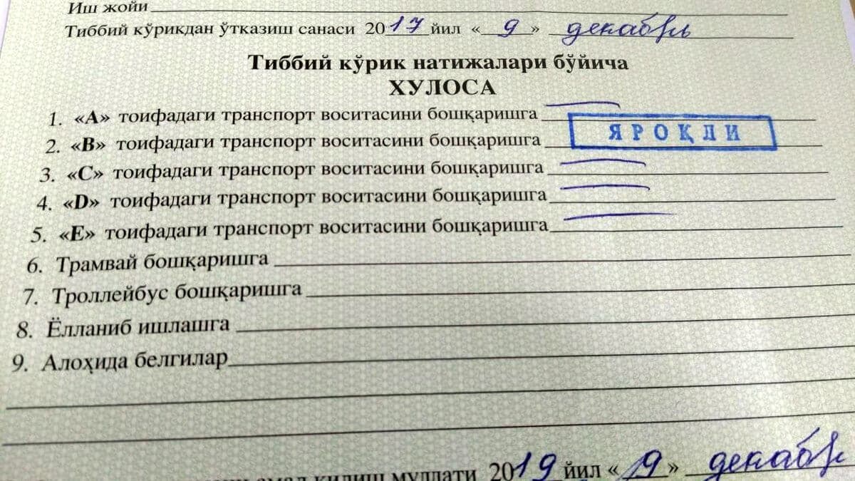 Tibbiy ma’lumotnomalar to‘liq elektron shaklga o‘tadi