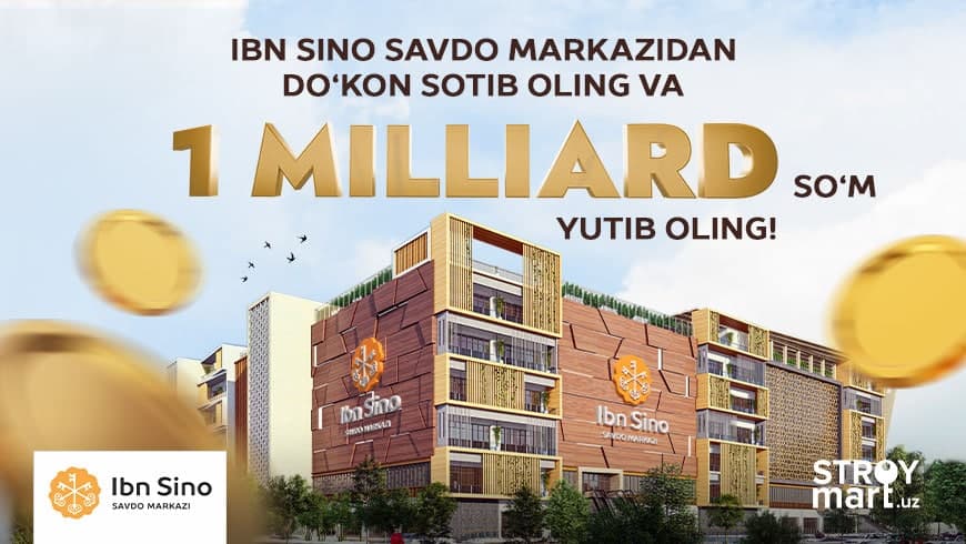 STROYMARTʼdan 1 milliard sömlik katta aksiyasini eslatib ötamiz!