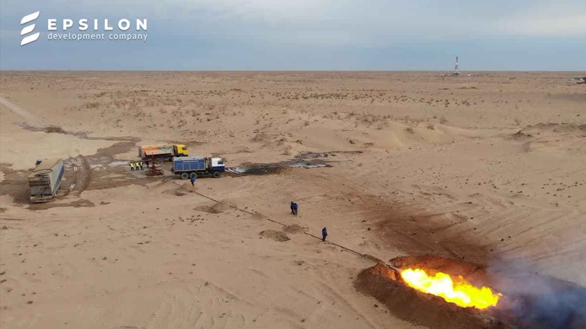 EPSILON (EDC): Nazarquduq-3 qudug‘idan 150 ming kubmetr kunlik hajmda gaz qazib chiqarilmoqda