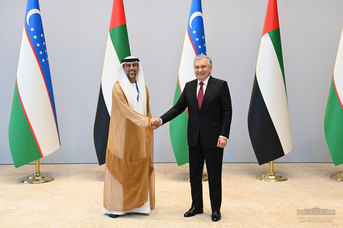 President receives Energy and Infrastructure Minister of UAE