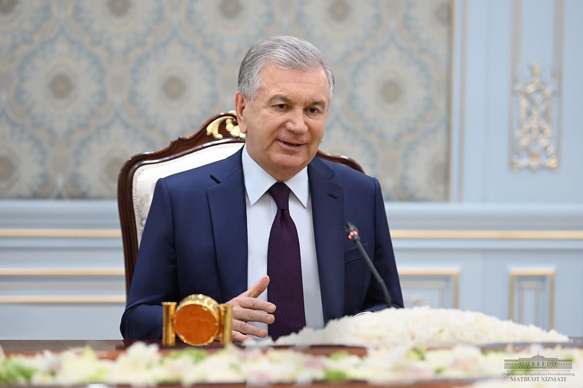Шавкат Мирзиёев принял делегацию Турции
