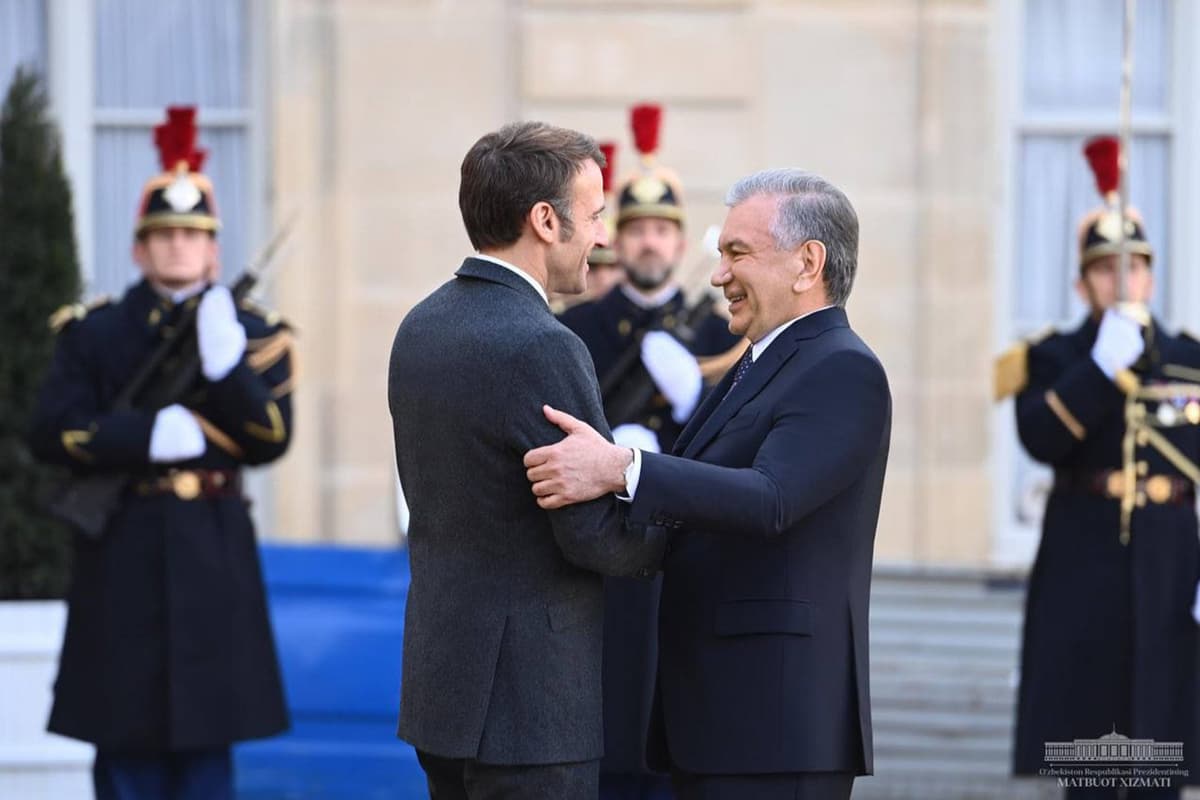 Emmanuel Macron may visit Uzbekistan