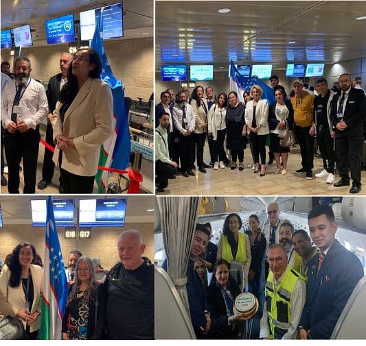 Tel-Avivdan Samarqandga ilk töğridan töğri charter reysi amalga oşirildi