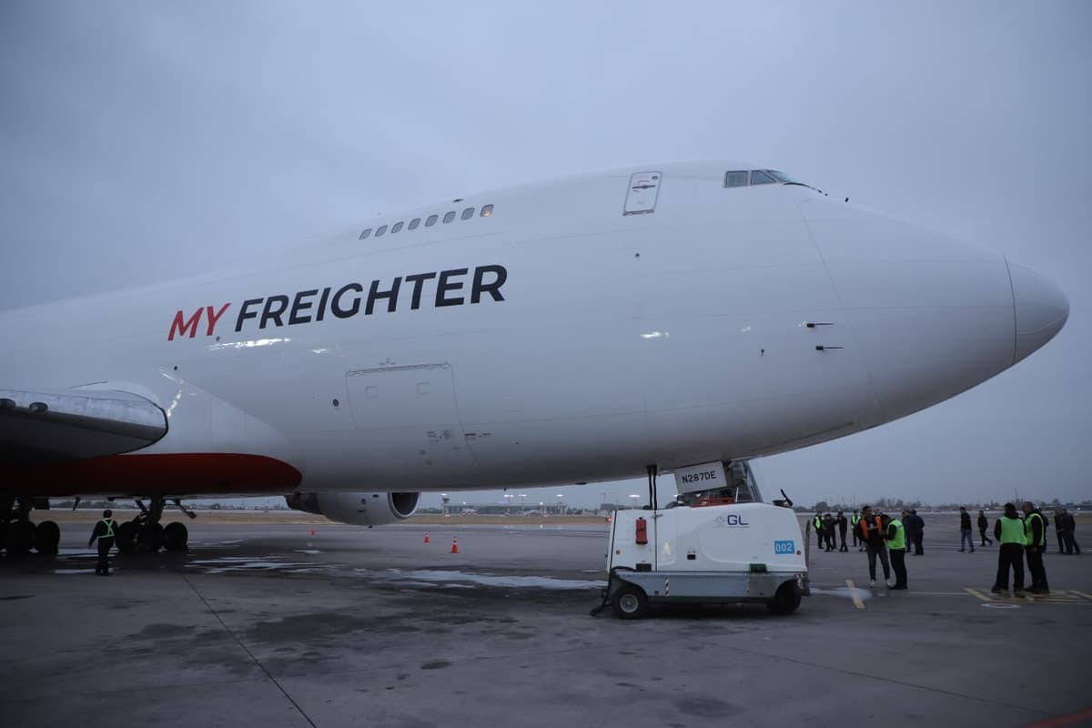 My Freighter kompaniyasi tomonidan dunyodagi yirik yuk tashuvchi samolyot Boeing 747 O‘zbekistonga keltirildi