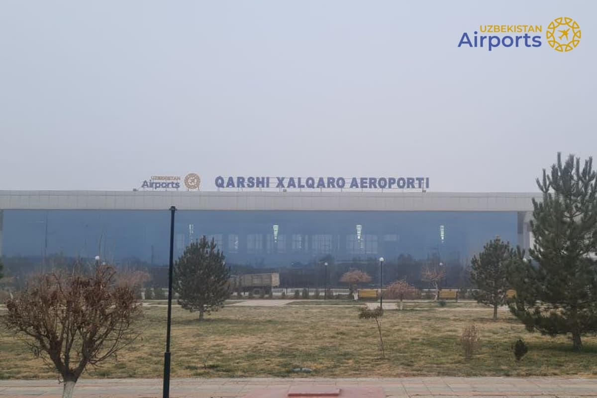 Bad weather temporarily limits work of Karshi airport