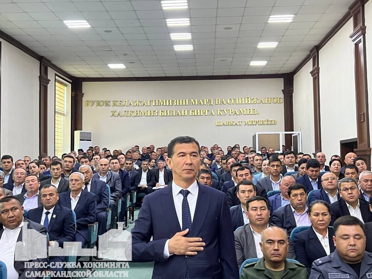 Депутат Законодательной палаты Олий Мажлиса стал хокимом района