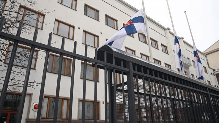 Finlandiyaning Moskvadagi elchixonasiga oq kukunli maktub yuborildi 