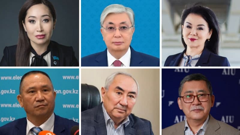 Qozoğiston prezidenti saylovida 6 nomzod iştirok etadi