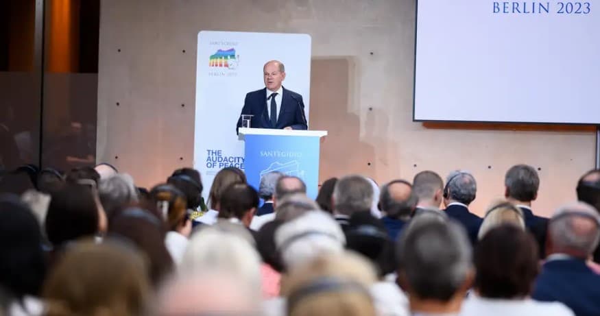 Germaniya kansleri Shols Ukrainadagi «xayoliy tinchlikka» qarshi chiqdi