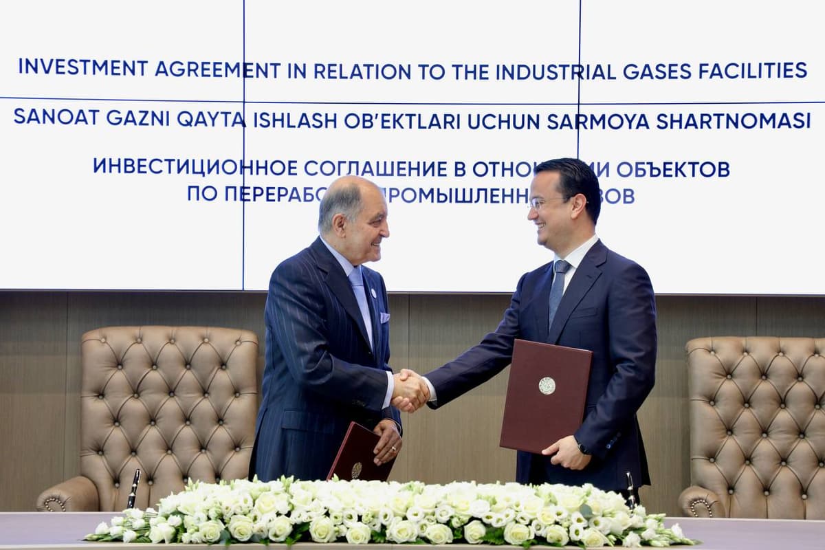 Америка компанияси GTL заводига 1 млрд доллар инвестиция киритади