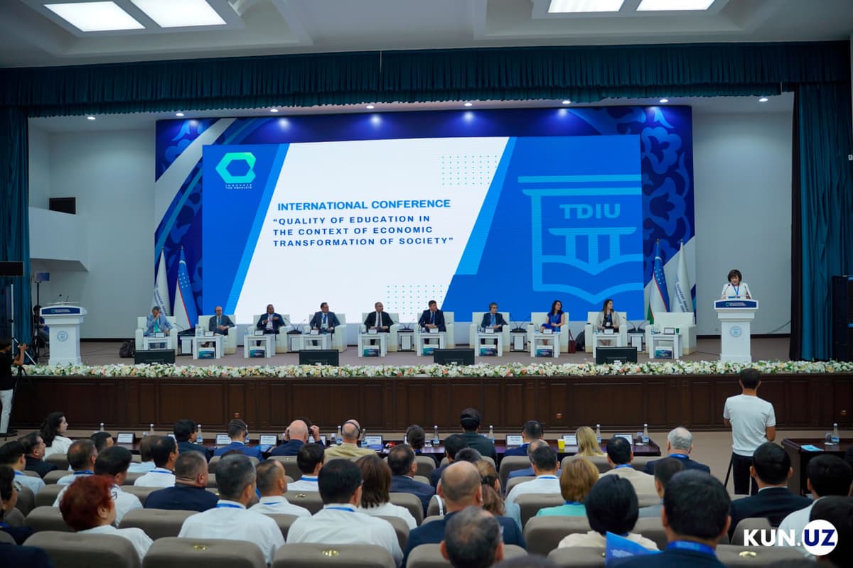 TDIUda ta’lim sifatini yangi bosqichga ko‘tarishga bag‘ishlangan xalqaro konferensiya bo‘lib o‘tdi