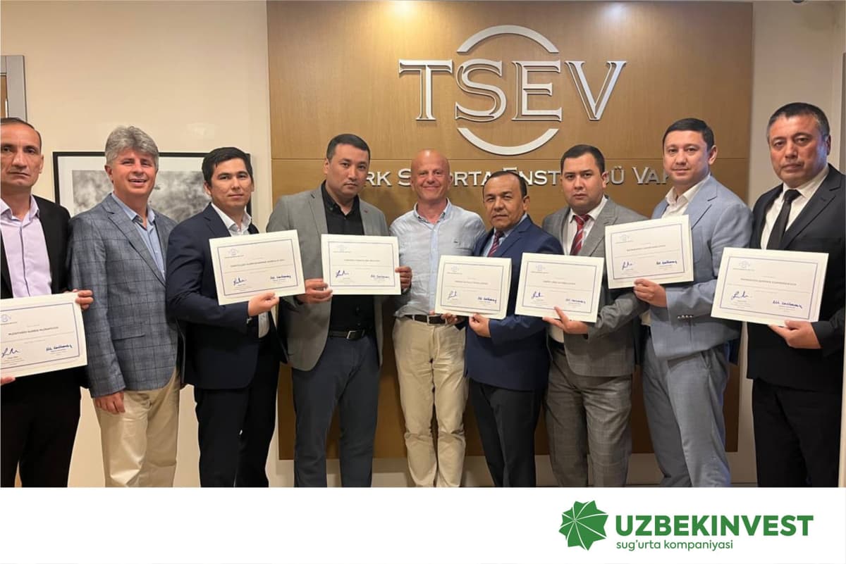 “O‘zbekinvest” kompaniyasining hududiy filiallari direktorlari Turkiyada malaka oshirish kurslarini tamomladi