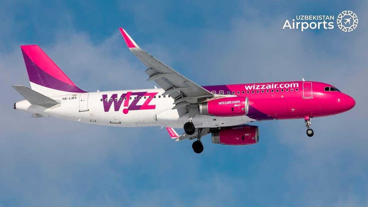 Wizz Air Toshkent va Samarqandga parvozlar sonini oshirmoqda