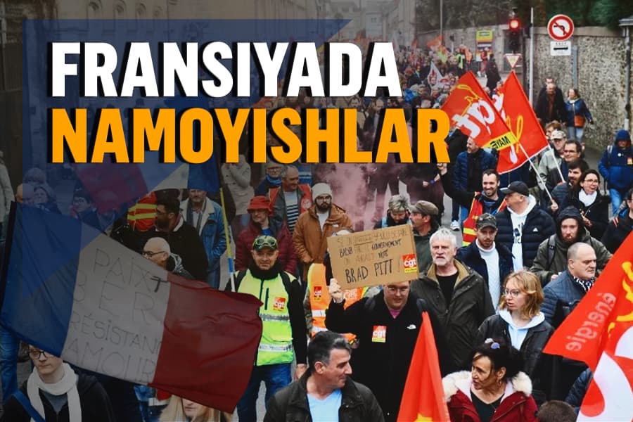 Миллионлаб французлар кўчага чиқди, улар нима хоҳлаяпти?