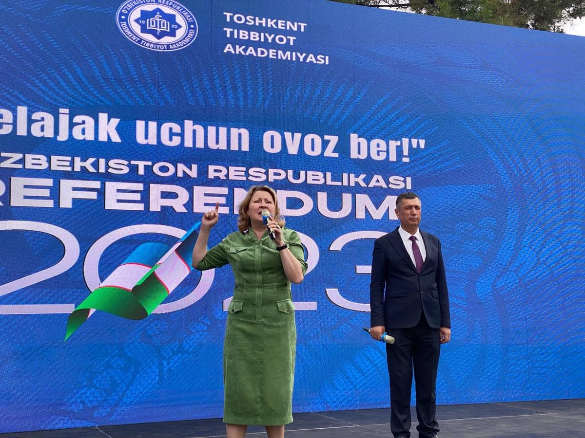 Toshkent tibbiyot akademiyasida “Konstitutsiya o‘zimizniki, Konstitutsiya barchamizniki!” tadbiri o‘tkazildi