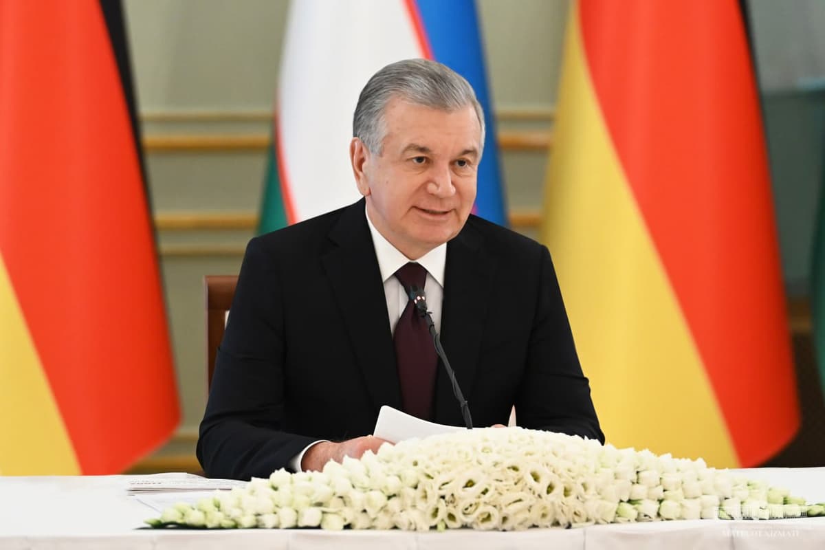 “Ҳар бир германиялик тадбиркор Ўзбекистонда ўзини эркин ҳис этиши учун барча шароитларни яратишга тайёрмиз” — Мирзиёев