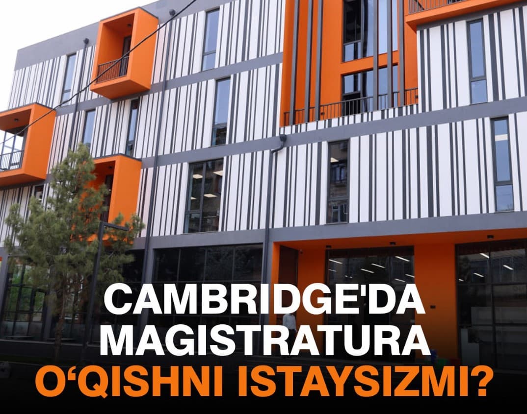 Cambridgeʼda magistratura öqib, Top darajadagi mutaxassis bölişni istaysizmi ?