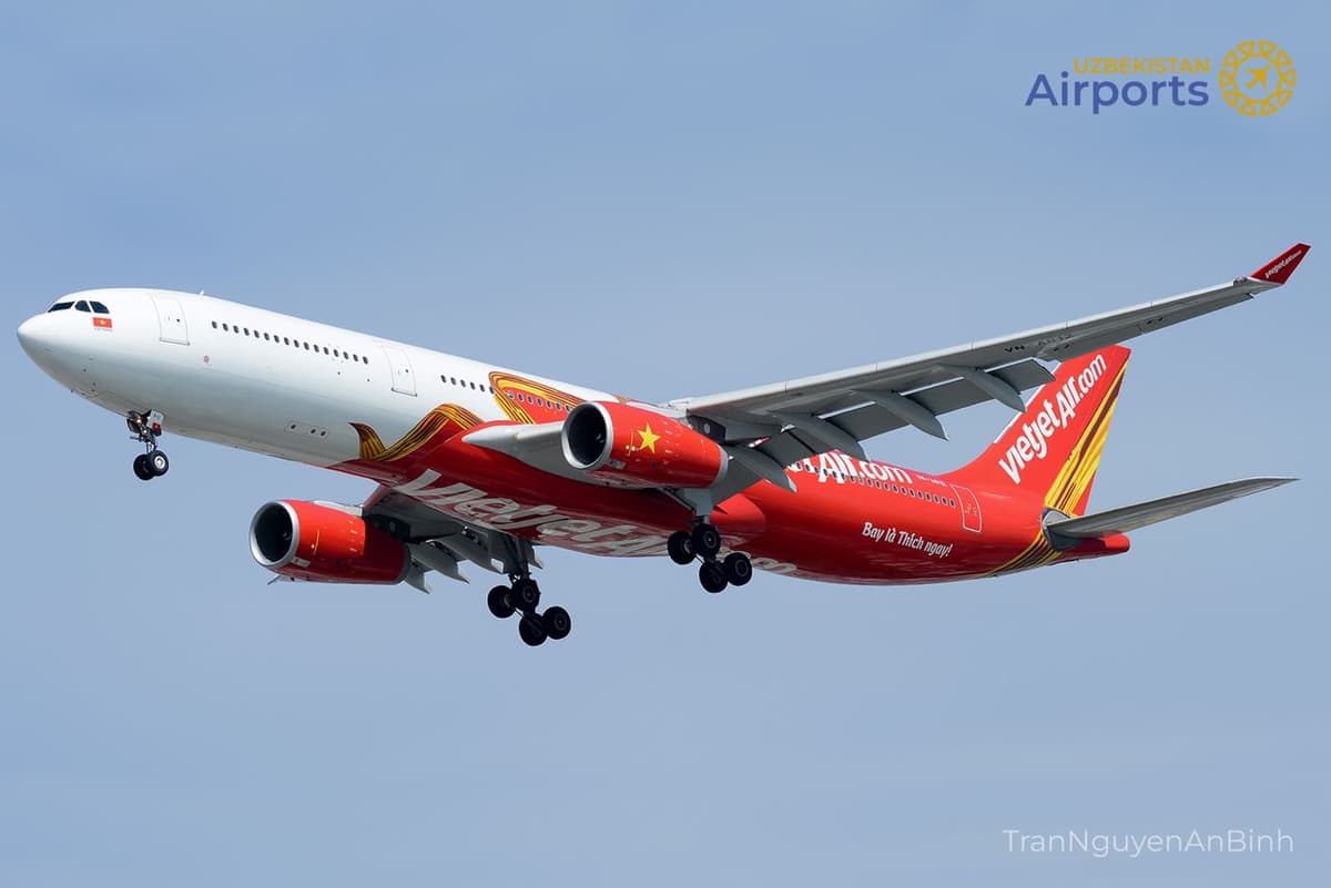 VietJet Air Xoshimin va Toshkentni to‘g‘ridan to‘g‘ri reyslar bilan bog‘laydi