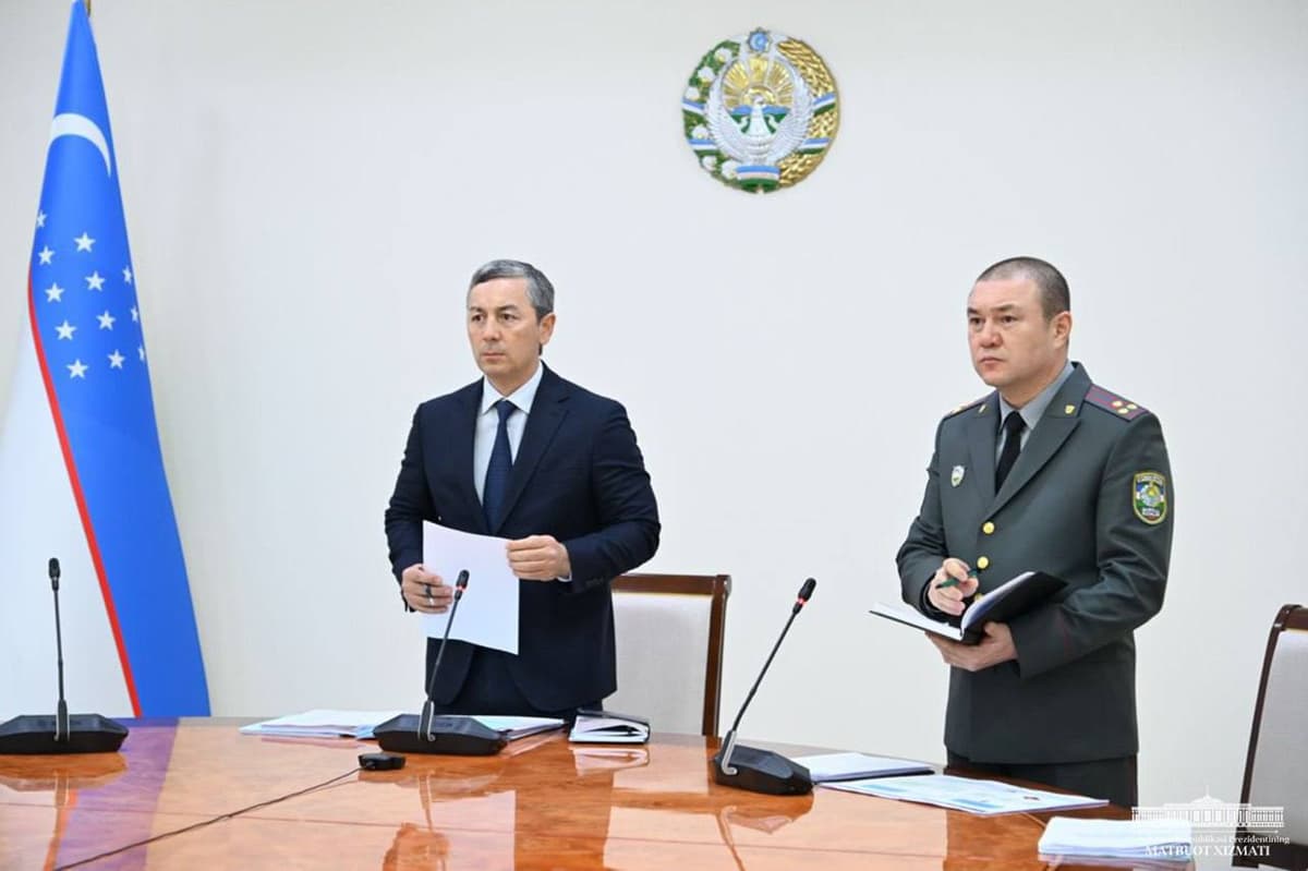 Harbiy prokuror prezidentga hisobot berdi