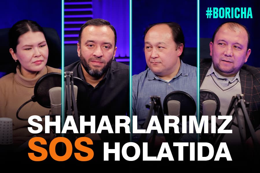 “Yana 5 yildan keyin tamoman cho‘kamiz” - shaharlarimiz muammolari haqida mutaxassislar bilan suhbat