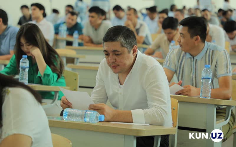 Admission exams to state higher education institutions kick off in Uzbekistan (photos)