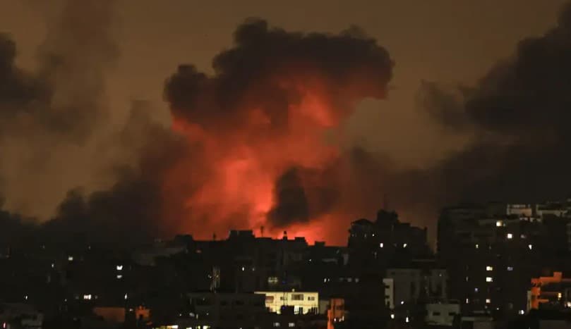 Isroil bir kun ichida G‘azo sektoriga yuzlab raketa zarbalari berdi
