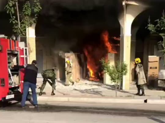 Olmazor tumanida do‘kon yonib ketdi