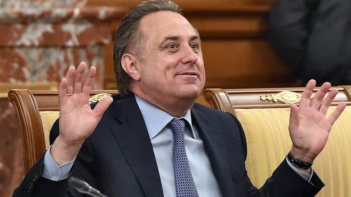 «Men kafolatlanganman». Mutko Infantino bilan inglizcha gaplashdi