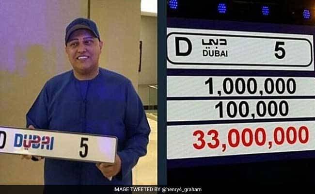 Faqat Dubaydagina avtomobil raqami 9 million dollarga sotilishi mumkin