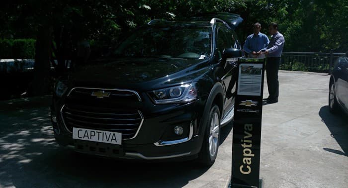 Toshkentda yangilangan Chevrolet Captiva namoyish etildi