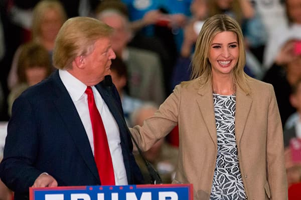 Trampning qizi Ivanka biznesni tark etadi