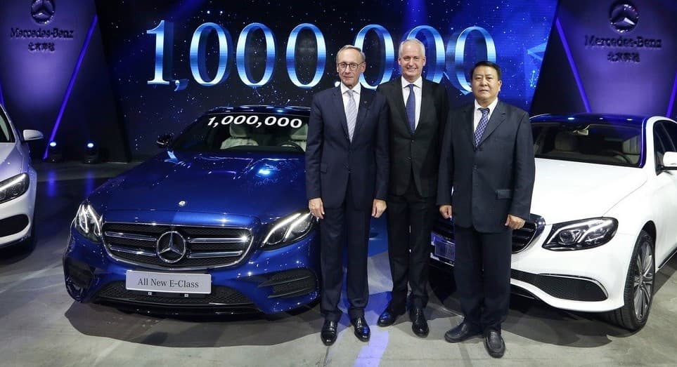 Aniq fakt: Xitoyning millioninchi "Mersedes"i