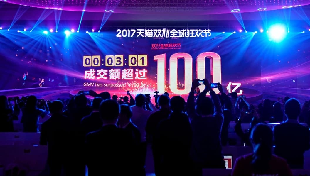 Alibaba яна рекордни «урди» - 3 дақиқада 1,5 млрд. долларлик товарлар сотилди