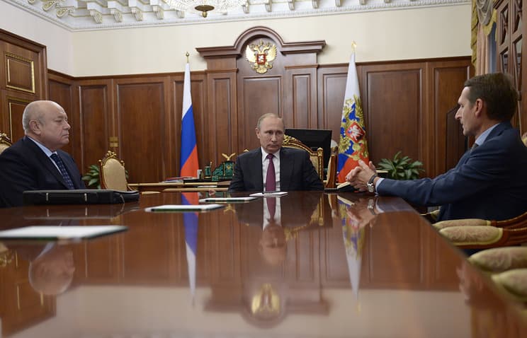 Putin Narishkinga Tashqi razvedka xizmatini boshqarishni taklif qildi