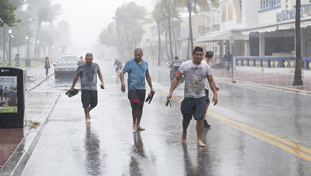 Floridaga yaqinlashayotgan "Irma" dovuli to‘rtinchi darajaga ko‘tarildi
