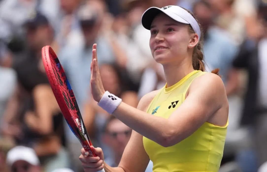 Qozogʻistonlik tennischi Yelena Ribakina dunyoning birinchi raketkasi boʻladi