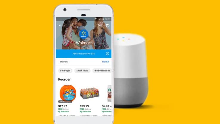 Google va Walmart hamkorlik haqida e'lon qilishdi