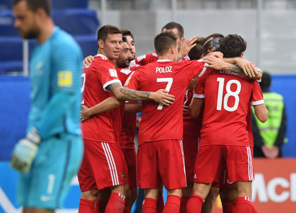 Konfederatsiyalar kubogi. Rossiya g‘alaba bilan boshladi