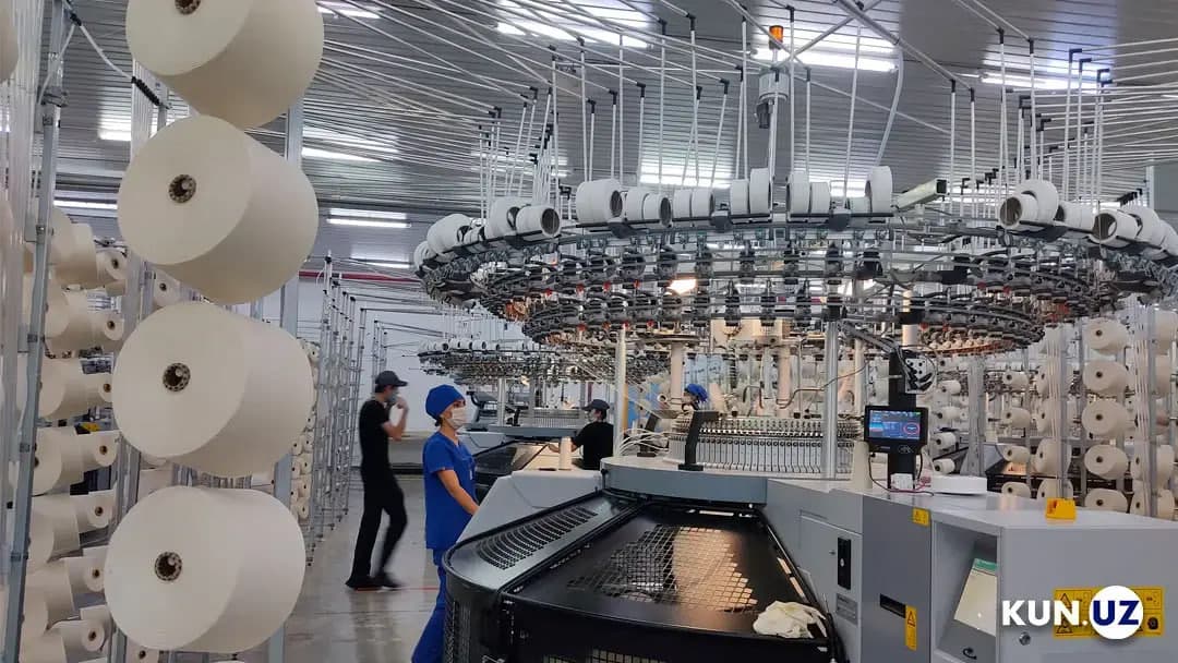 Uzbekistan’s industrial output rises 8% to UZS 926.5 trillion in eight months