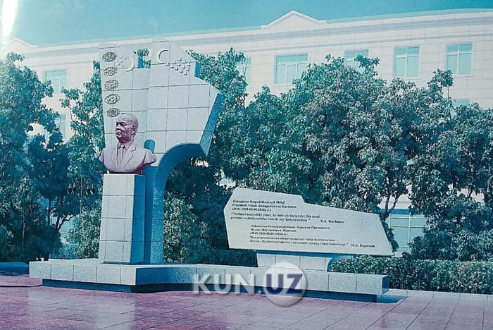Eksklyuziv fotoreportaj: Turkmanistonda Islom Karimov ko‘chasi ochilish arafasida
