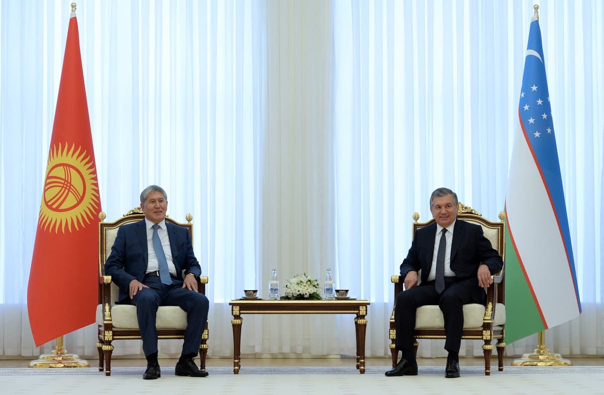 Atamboyev - Mirziyoyevga: «Siz nafaqat O‘zbekiston, Qirg‘iziston xalqi ham kutgan prezidentsiz»