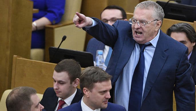 Jirinovskiy Lavrovni ishdan bo‘shatishni taklif qildi