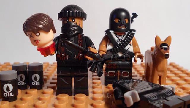 Интернетда ИШИД жангарилари шаклларидан иборат сохта Lego сотилмоқда