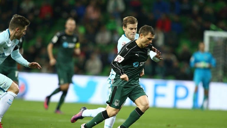 Krasnodarda yangi «triller»: «Krasnodar» qo‘shimcha daqiqalarda «Zenit»ga 2ta gol urib, g‘alabaga erishdi