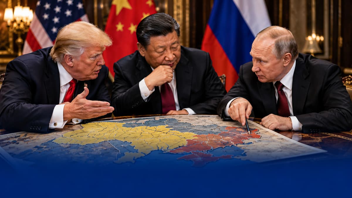 Си, Трамп ва Путин Украина масаласида учрашиши мумкин. Бу Киевни «оқ байроқ кўтаришга» ундашми?
