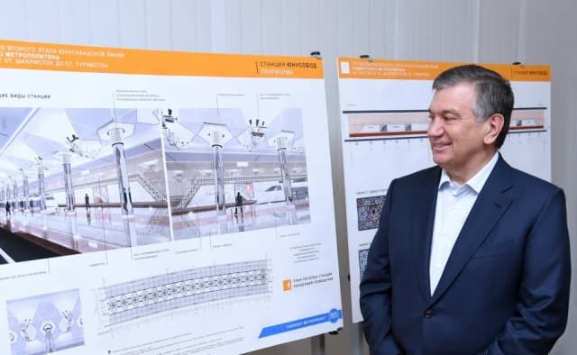 Prezident Sergelida metro qurilishi jarayoni bilan tanishdi