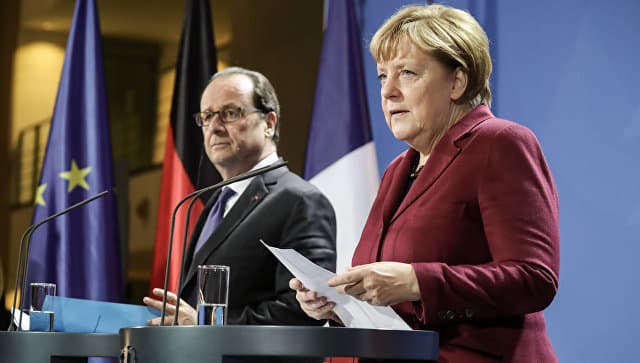 Olland va Merkel Anqaraning "natsistlik" haqidagi so‘zlarini tanqid qilishdi